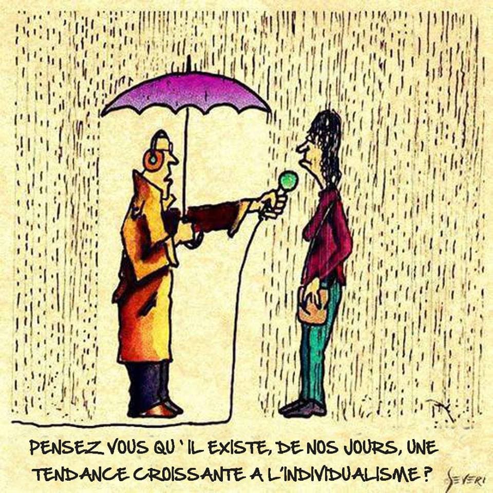 Tendance à l'individualisme ?