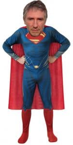 JF superman cloth