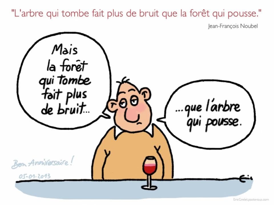 Eric Grelet - La forêt qui tombe