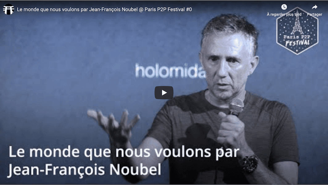 Jean-François Noubel - Paris p2p Festival