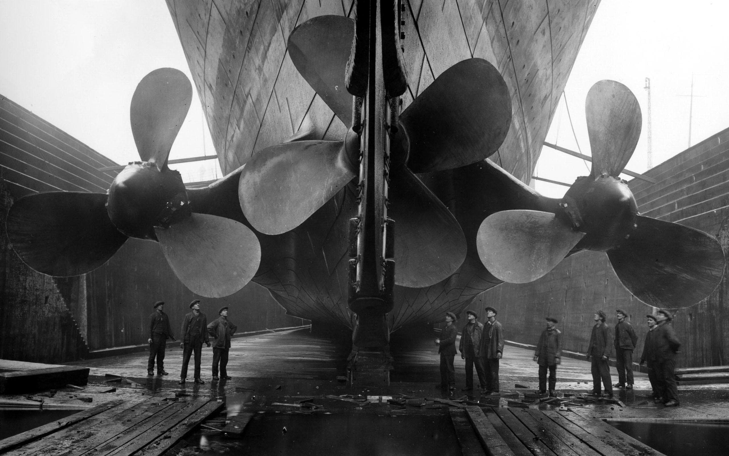 Hélices du Titanic