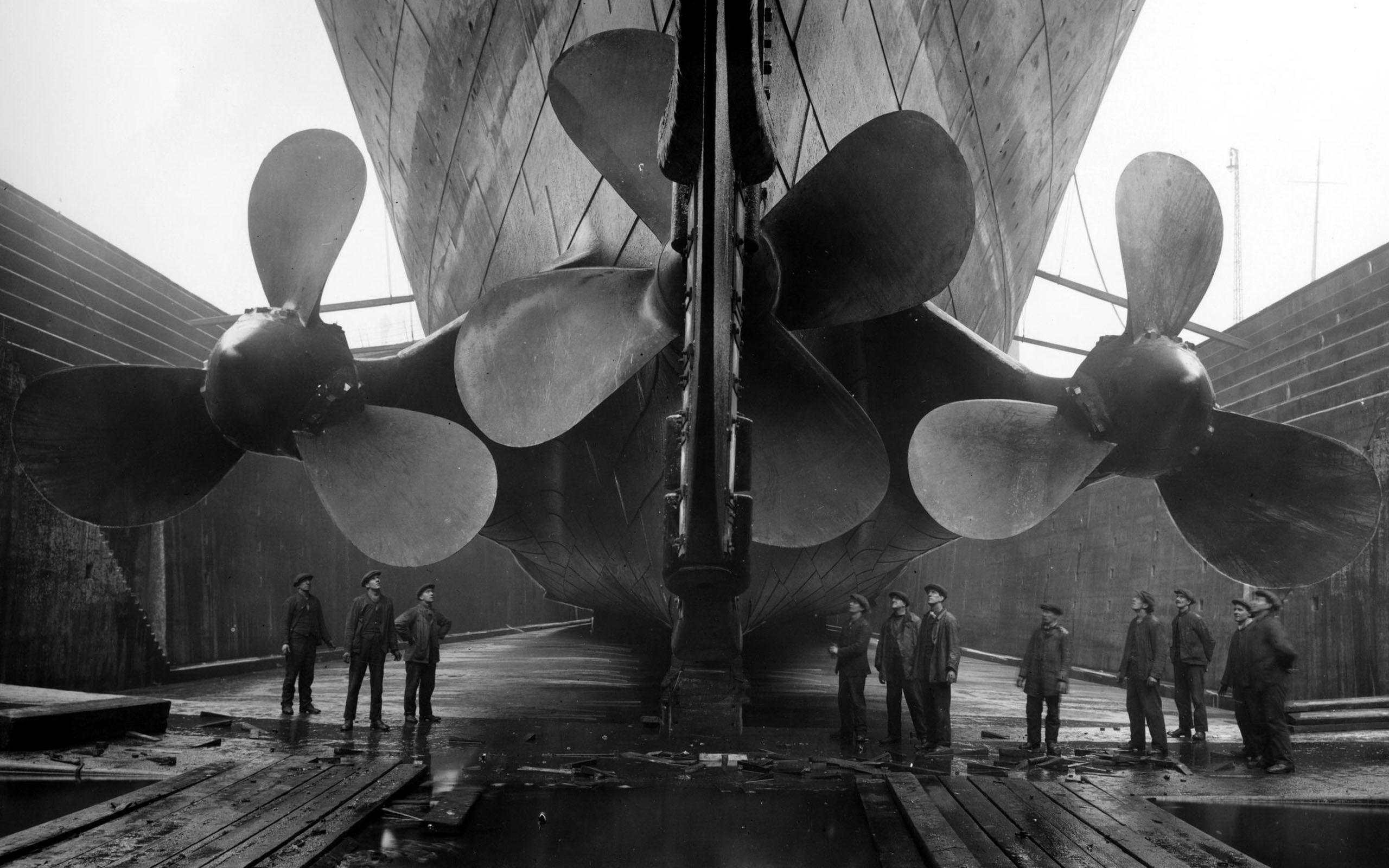 Hélices du Titanic