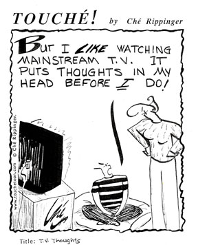 Watching mainstream TV