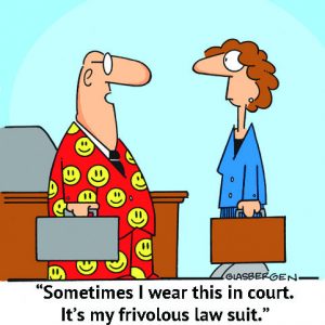 Happy lawyer