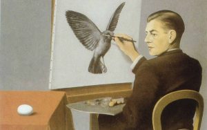 Magritte - La clairvoyance