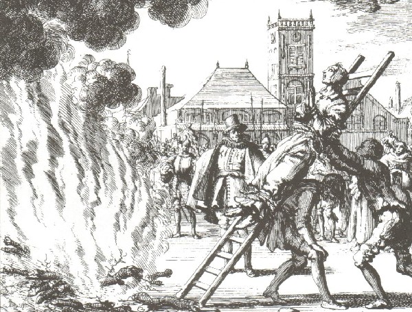 Bûcher de la sorcière Anneken Hendriks