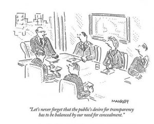 Transparency concealment cartoon